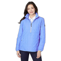 Hong Kong direct mail trendy luxury cutter buck womens Rainier Primaloft half zipper bubble