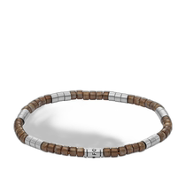 (Direct mail from the United States)fossil mens bracelet and anklet silver beaded fossil beads