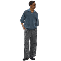 American direct mail GU denim wide overalls