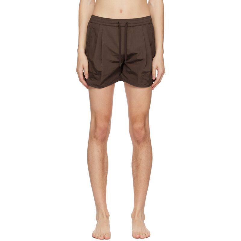 Гонконг прямая почтовая рассылка Tide Luxury Recto мужской коричневый плавки 