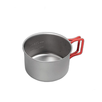 Self-operated｜EVERNEW Titanium Cup 400FD Cup ECA530 Measuring Cup Outdoor Camping Tool