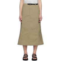 Hong Kong Direct Mail Fashion Luxury Gramicci Little Savage Womens Taupe Softshell Skirt G4