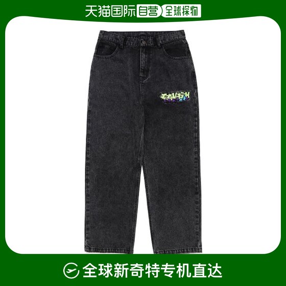 韩国直邮CAVISH 男士牛仔裤CV2CFUD129ABK 5-POCKET EMB DENIM PA