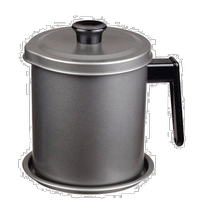 (Direct mail from Japan) PEARL METAL oil pot gourmet chef oil tank H-7889 with handle and no oil leakage 1 5L