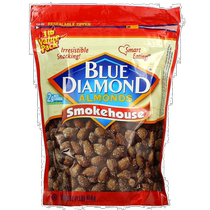 Hong Kong Straight Hair Blue Diamond Blue Diamond Almond Smoked Nuts Nutritious and Healthy 454g