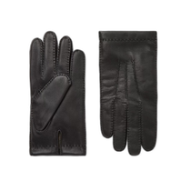 Hong Kong Direct Mail Fashion Luxury Dents Mens Shaftesbury Touch Screen Cashmere Lined Leather Gloves 592