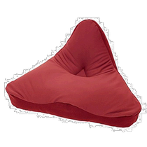 (Direct mail from Japan) Mogu Buttocks Bean Bag Cushion Red Soft and Attractive Classic Light Luxury Durable 43cm