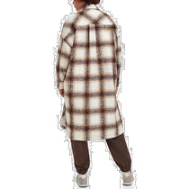 Hong Kong direct mail trendy luxury LeviS womens long wool blend shirt jacket