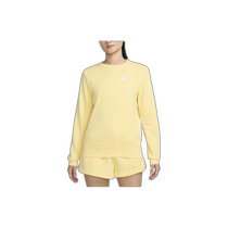 Japan direct mail Nike solid color round neck casual long-sleeved sweatshirt womens yellow