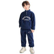 Korean direct mail MLB KIDS childrens clothing set 7AS2BV336-50NYS