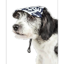Pet LifeBone Cappa Graffiti Engraved UV Protection Adjustable Fashion Dog Hat Hat (