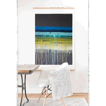 deny designsKent Youngstrom urban stripes Art Print with Oak