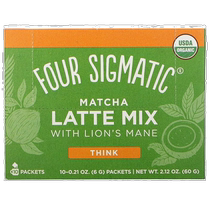 Hong Kong Straight Hair Four Sigmatic Hericium Matcha Latte Powder with a mellow taste 10 packs