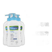 UM self-operated｜Cetaphil baby shampoo and shower two-in-one 400ml*3 bottles of shower gel