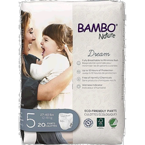 Canadian direct mail Bambo Nature training pants 12-18 kg size 5 (20 pairs of pants) pants