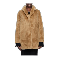 Hong Kong direct mail trendy luxury YVES SALOMON womens notch lapel long-sleeved coat 24W23WMM00880L