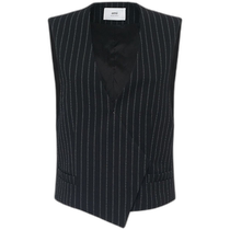 Hong Kong direct mail fashion luxury Ami Paris womens pinstripe wool vest