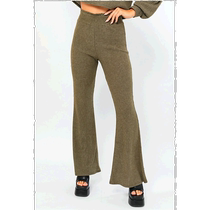 le lis olive bell-bottom pants - olive (American outlet) straight hair