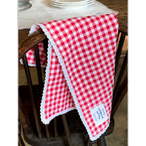 Korean direct mail rolarola girl sweet cute and fresh French daily designer womens tablecloth 302907