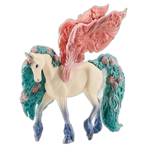 (U.S. Direct Mail) Schleich) Bayala Flower Pegasus Magic Statue
