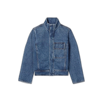 Hong Kong direct mail trendy luxury NILI LOTAN womens Marilou denim jacket 12160W1208