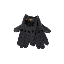 Hong Kong direct mail trendy luxury Dents mens delta leather driving gloves sheepskin