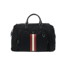 Hong Kong direct mail BALLY mens handbag ZEEDIO01P SS2023 black logo handbag