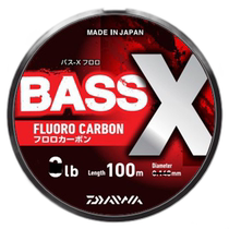 Japan direct mail Daiwa Bass-X fluorescent 100m 16lb natural color