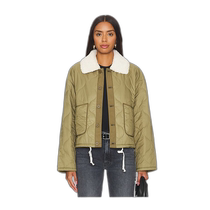 Hong Kong direct mail trendy luxury mother denim womens Brat military jacket 315661549