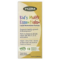 Hong Kong direct mail Flora childrens variety of essentials juice 7 6 fl oz (226 ml