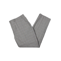 lauren ralph lauren mens wool dress pants - white black (US outlet) straight