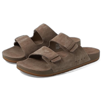 Hong Kong direct mail trendy luxury reef mens Ojai Two-Bar sandals brown brown comfortable and fashionable