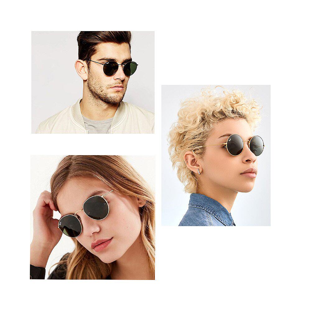 Ray Ban 雷朋 RB3447 圆形复古中性太阳眼镜 双重优惠折后￥539包邮包税