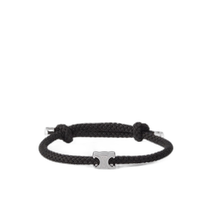 Hong Kong direct mail trendy luxury Celine Mens Beach silver-plated rope bracelet 461BB6ACB