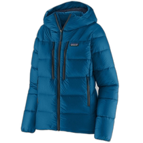 US Direct Mail Patagonia Fitz Roy Down Hoodie - Womens Endless Blue