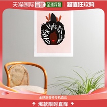 deny designsOris Eddu Black Lives Matter Poster - 0 37 x 9 0