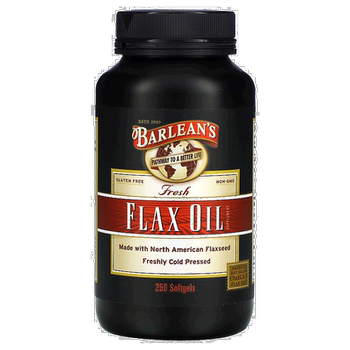 ເສັ້ນຜົມຮົງກົງ barlean s flaxseed oil soft capsule fresh-rolled cold-rolled nutrition 250 capsules