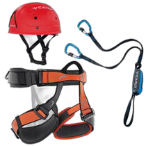 Hong Kong Direct Mail CAMP Outdoor Mountaineering and Rock Climbing 3240MULTICOLOR CO Orange KIT FERRATA