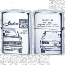 (Direct mail from Japan) ZIPPO lighter Nissan SKYLINE GT-R car commemorative model KPGC10
