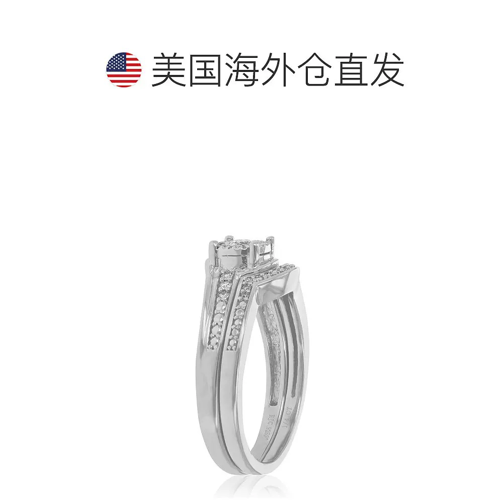 [Ювелирная колье с бриллиантами Round Cut Lab Grown Diamond Bridal Set .9]
