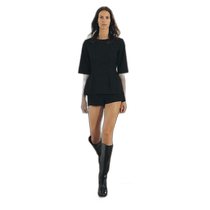 US direct mail ZARA Japan ZW series ruffled top 5289 250 black