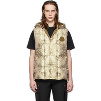 (99 new and unused) Hong Kong direct mail trendy luxury Moncler Genius mens camel Rabeh feather