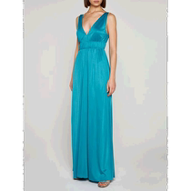 Korean direct mail PAROSH23SS mid-length dress for women TECLAD721627Turquoise