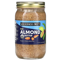 Hong Kong Direct Mail Wilderness Poets LLC Organic Raw Almond Butter 16 oz (45