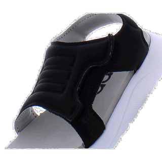 Direct mail from the united states adidas neo comfort flat walking simple black children's sandals for outdoor wear