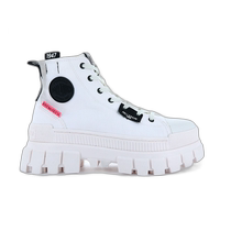 palladium Womens Revolt Hi TX Boots - Star White Marshmallow Color (American Outlet)