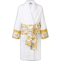 Hong Kong Direct Mail Trendy Luxury Versace Womens Baroque Details Bathrobe ZACJ00008ZCO