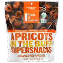 Hong Kong Straight Hair Made In Nature Organic Dried Apricots Nutritious Fresh Delicious Snacks 454g