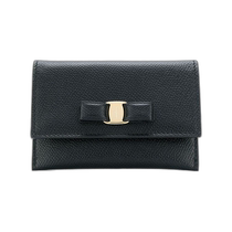 Hong Kong direct mail SALVATORE FERRAGAMO womens wallet 22D1550683522NERO