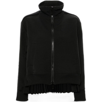 Hong Kong direct mail trendy luxury Sacai womens black jacket 2407390